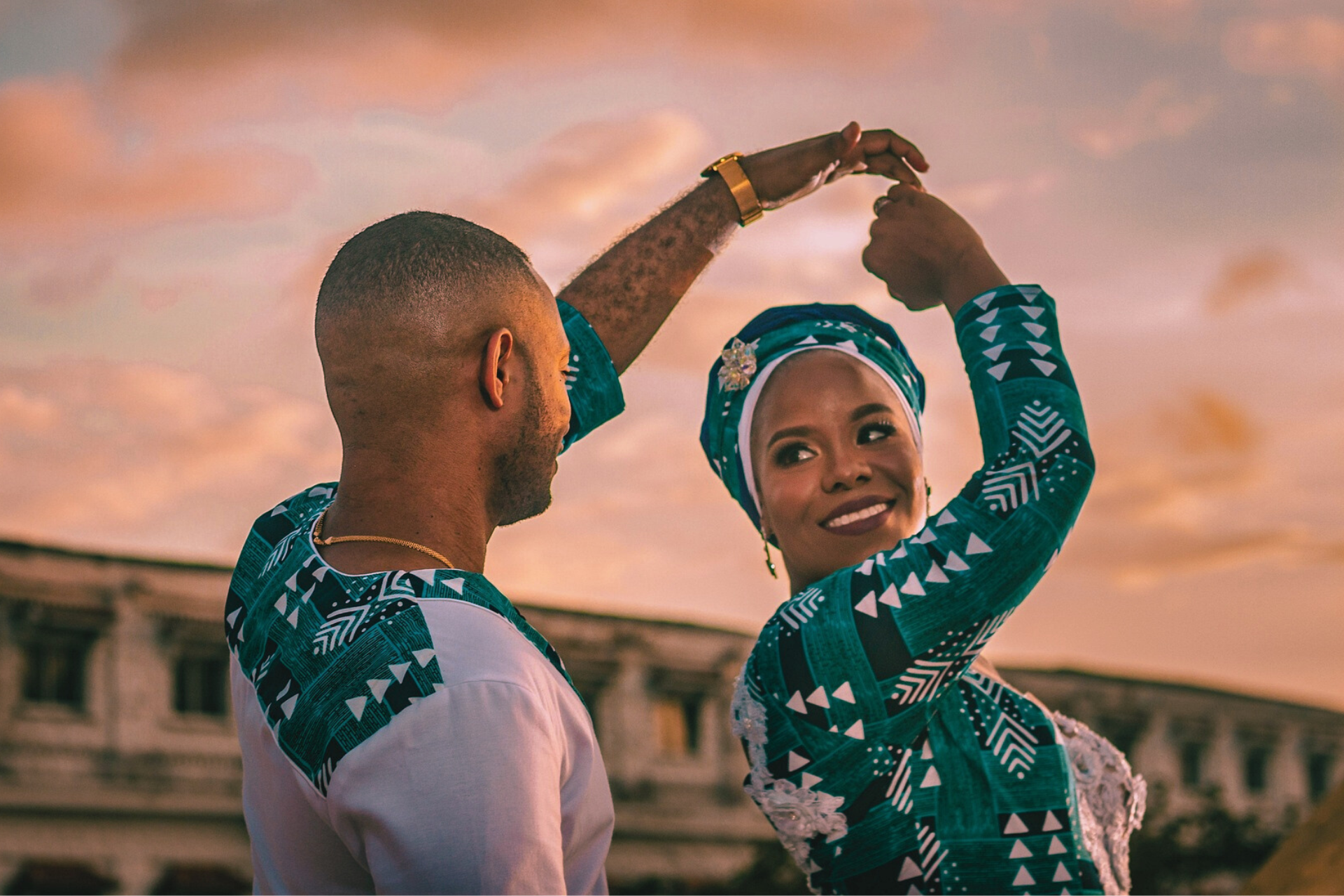 Dancing couple